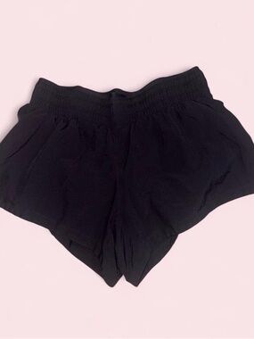 Fabletics Black Women's Athletic Elastic-Waist Shorts